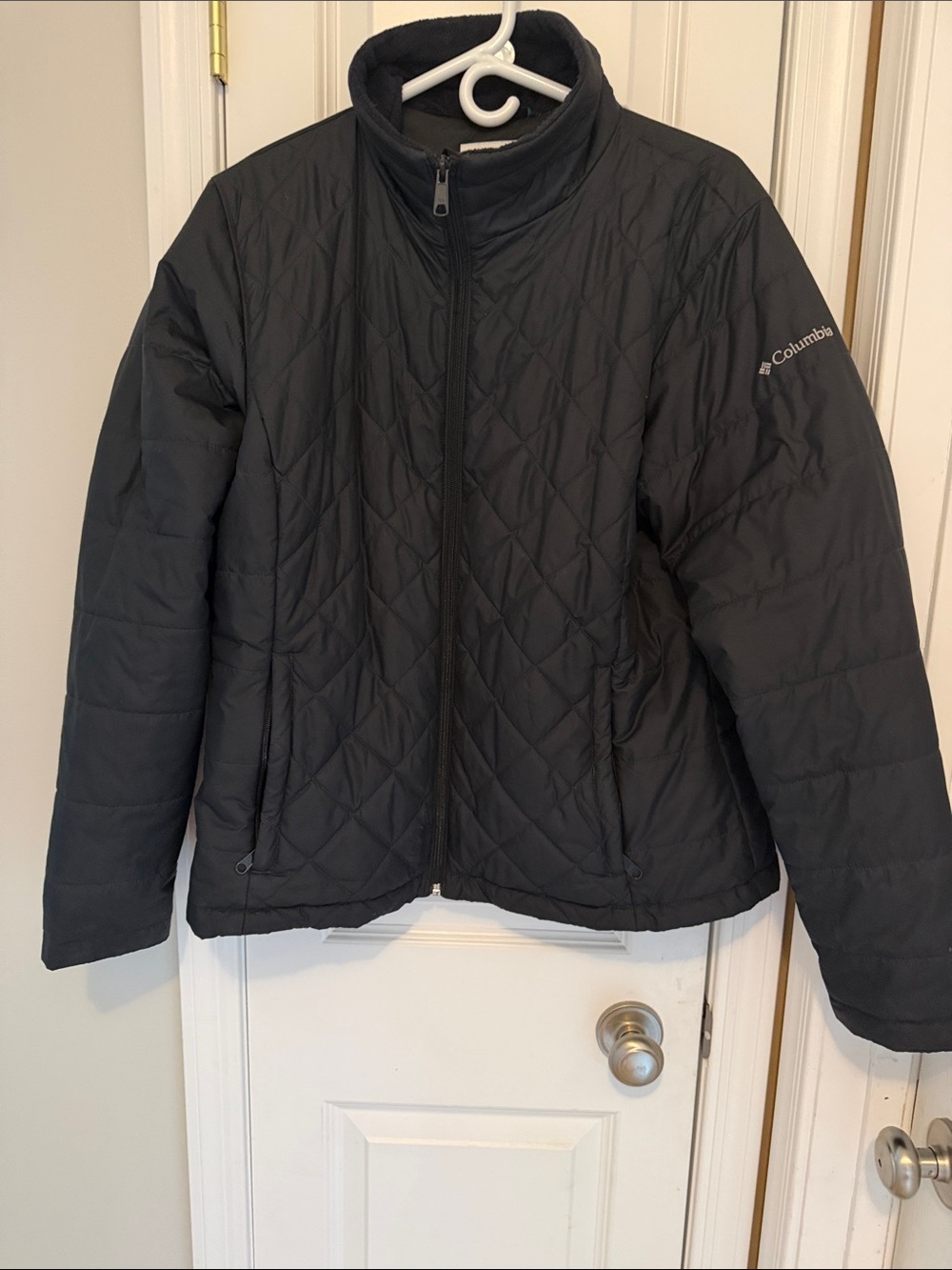 Columbia Black Quilted Women's Puffer Jacket